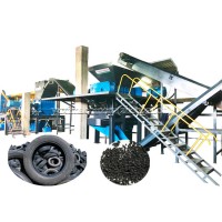 2020 High Quality used tire shredder /tire Recycling Rubber Powder Plant for sale