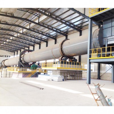 High quality cement rotary kiln with horizontal cylinder