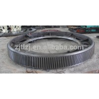 Large diameter forging ball mill gear rim