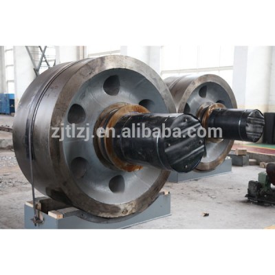 Large size casting steel rotary kiln support wheel for sale